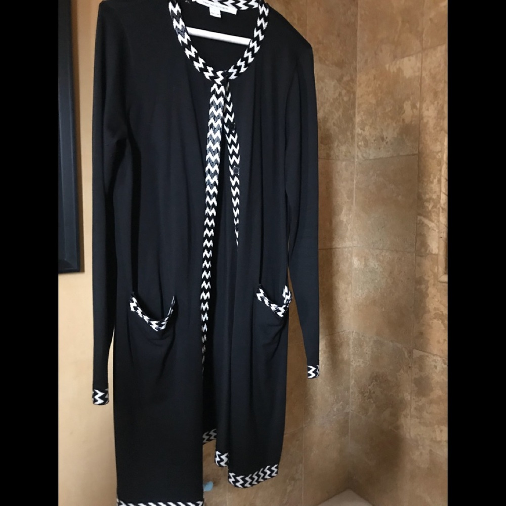 Diane Von Furstenberg sweater coat